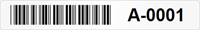 Rectangular Custom Template - Barcode