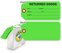 Returned Goods Tag-in-a-Box