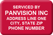 Asset Label, Company Name with Numbering