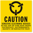 Caution Electrostatic Sensitive Devices (with symbol)