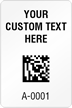 Rectangular Custom Template - Barcode