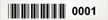 Warehouse Barcode Labels, Ceilings - 2 in. x 8 in.