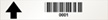 Warehouse Barcode Labels, Racks -  1 in. x 5½ in.