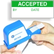 Accepted Calibration Labels, Green On White