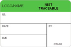 NIST Traceable Label [add name or logo]