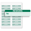 Rework Calibration Labels, Green On White