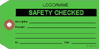 Custom Safety Checked Label [add name or logo]