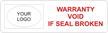 LOGO WARRANTY VOID IF SEAL BROKEN