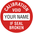 CALIBRATION VOID IF SEAL BROKEN