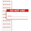 Do Not Use After: Date - Red