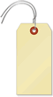 Manila 10-point Cardstock Tags (with pre-attached wires)