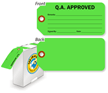 Q.A. Approved Inspection Tag-in-a-Box