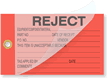 Reject Self-Laminating Tags
