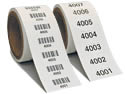 Consecutive Numbers or Barcodes in a Roll