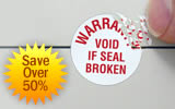 Warranty Seals