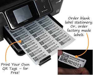 print tags for free