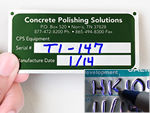 Anodized Aluminum Metal Labels