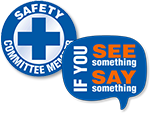 Safety Hard Hat Stickers