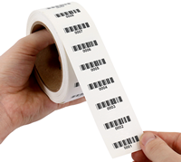Consecutive Numbered on Roll Label