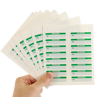Rework Calibration Labels, Green On White
