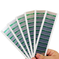 Tested Calibration Labels, Green On Silver