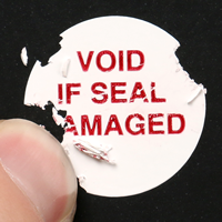 VOID IF SEAL DAMAGED