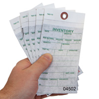 Inventory Count Order Number Tag