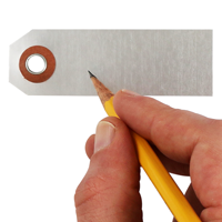 Debossable Dead-Soft Blank Aluminum Markings Tag