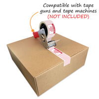 Theft protection tape for assets
