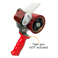 StealGuard Red Packing Tape