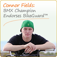 Connor Fields endorses BikeGuard Asset Tags